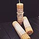 Mini candles from honeycombs, 10cm, Candles, St. Petersburg,  Фото №1