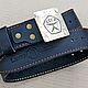 Leather belt with brass buckle 'of the USSR'. Straps. Leather product G.M.G.. My Livemaster. Фото №6