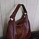 Leather bag casual custom for Hope. Classic Bag. Innela- авторские кожаные сумки на заказ.. Online shopping on My Livemaster.  Фото №2