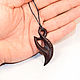 Pendant-Amulet made of wood ' Fishing hook'. Pendant. OakForest Wooden Jewelry. My Livemaster. Фото №5