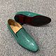 Order Loafers made of genuine polished sea stingray leather. SHOES&BAGS. Livemaster. . Loafers Фото №3