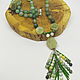 Beads with a Forest pendant 52 cm. Beads2. Selberiya shop. My Livemaster. Фото №4