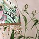 Настольная лампа (абажур батик) "Гармония", светильник. Абажуры и плафоны. Ева Шадрина. Батик. Ярмарка Мастеров.  Фото №4