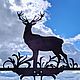 Weather vane on the roof ' Deer'. Vane. arnometaldecor. Online shopping on My Livemaster.  Фото №2