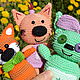 Order Knitted Cat dolls from the cartoon. Knitted toys & Wood products. Livemaster. . Stuffed Toys Фото №3