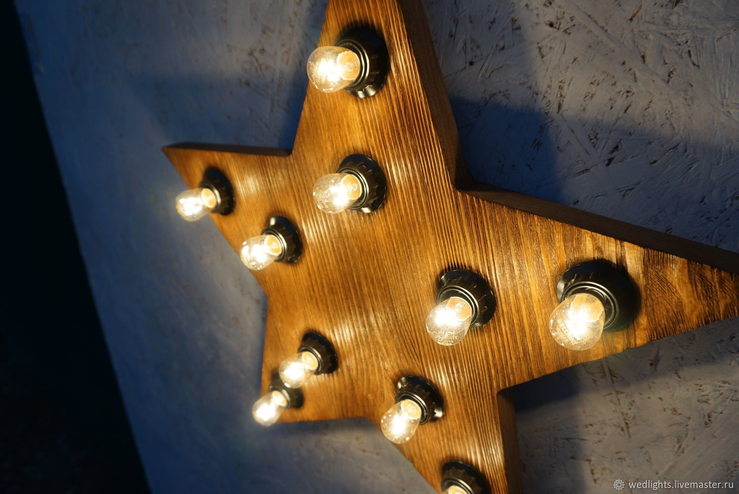 Бра: "Звезда Brush" Орех 50 см в интернет-магазине на Ярмарке Мастеров ...