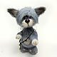 Вязаная интерьерная  игрушка Кот Домовой. Мягкие игрушки. Марина Католиченко (вязаные игрушки). Интернет-магазин Ярмарка Мастеров.  Фото №2