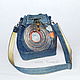 Сумка джинсовая женская Abstraction, Классическая сумка, Кострома,  Фото №1