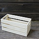 Order Wooden box with handles 23/11/11 cm. Artfabrika. Livemaster. . Blanks for decoupage and painting Фото №3