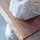 Стол из слэба и камня. Столы. RockWood Design. Ярмарка Мастеров.  Фото №5
