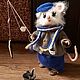 Мышка вязаная. Подарок рыбаку. Мышка крючком. Мышка амигуруми. Мышонок, Мягкие игрушки, Бердск,  Фото №1