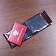 Cover ID money clip Regarde. Cover. Leather Collection. Online shopping on My Livemaster.  Фото №2