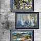 Painting in mixed technique Breath of autumn. Pictures. Pictures for the soul (RozaSavinova). My Livemaster. Фото №6