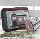Order Decorative purse-briefcase and cosmetic bag. QuiltGreen. Livemaster. . Brief case Фото №3