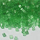 Order Czech beads chopping 10/0 Green 10 g 05161 Preciosa. agraf. Livemaster. . Beads Фото №3