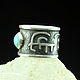 Lakemba ring with turquoise made of 925 sterling silver RO0011. Rings. Sunny Silver. My Livemaster. Фото №5
