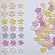 Embroidered MINI applique FLOWERS sew decor clothing FSL free, Applications, Moscow,  Фото №1