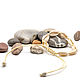 Bracelet with cowrie shells 'Calypso', Braided bracelet, Tambov,  Фото №1