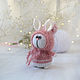 Bunny in a beanie with strings. Stuffed Toys. fesartdecor (fesartdecor). Online shopping on My Livemaster.  Фото №2