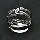 Обручальное кольцо "Лес" серебро 925, Обручальные кольца, Кострома,  Фото №1