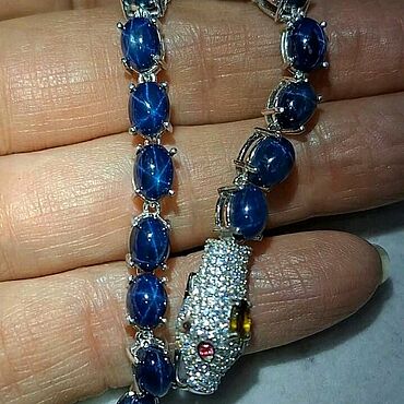 Украшения ручной работы. Ярмарка Мастеров - ручная работа Браслет "Blue". Handmade.