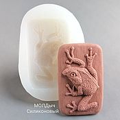 Материалы для творчества handmade. Livemaster - original item Mold for cabochons and pendants 4,4 x 2,7 cm Tree frog. Handmade.