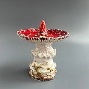 Для дома и интерьера handmade. Livemaster - original item Figurines: mushroom. Handmade.