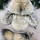 Шапка-малахай с мехом полярного волка. Шапка-ушанка. SnowWolf. Интернет-магазин Ярмарка Мастеров.  Фото №2