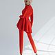 Pantsuit with a puffy peplum. Suits. buravovabrand. My Livemaster. Фото №6