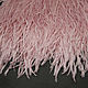 Order Trim of ostrich feathers 10-15 cm light pink. Weakne - furniture and fabrics (weakne). Livemaster. . braid Фото №3
