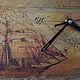 "К далеким берегам..." Часы-фреска, Часы классические, Калининград,  Фото №1