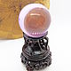 Glass transparent lilac ball 39 mm. Ball. Selberiya shop. Online shopping on My Livemaster.  Фото №2