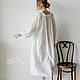 Nightgown made of silk cambric Be Free white long. Nightdress. Delicate Clothing Store (Daria). My Livemaster. Фото №4