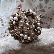 Necklace lampwork beads Caramella