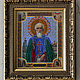 Преподобный Сергий Радонежский  икона вышитая бисером, Иконы, Москва,  Фото №1