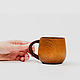 Кружка деревянная для чая и кофе C80. Стаканы. ART OF SIBERIA. Ярмарка Мастеров.  Фото №4