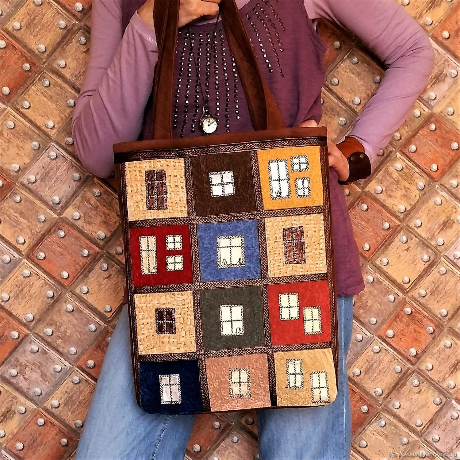 shopper: Shopper House Hundertwasser, women's bag, Shopper, Saratov,  Фото №1