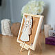 Macrame doll. White dress, on easel. Interior elements. Textile Shop Natalya. Online shopping on My Livemaster.  Фото №2