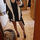  Дубленка авиатор. Дубленки. 17|71 atelier. Ярмарка Мастеров.  Фото №5