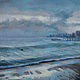 Painting 'Turquoise Sea' oil on canvas 50h50 cm, Pictures, Moscow,  Фото №1