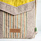 Backpack made of hemp Swayambu Boho. Backpacks. Hemp bags and yarn | Alyona Larina (hempforlife). Online shopping on My Livemaster.  Фото №2
