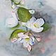 Picture Apple tree flowers. Still life painting with spring flowers in may. Pictures. Olga Ermakova art. Online shopping on My Livemaster.  Фото №2