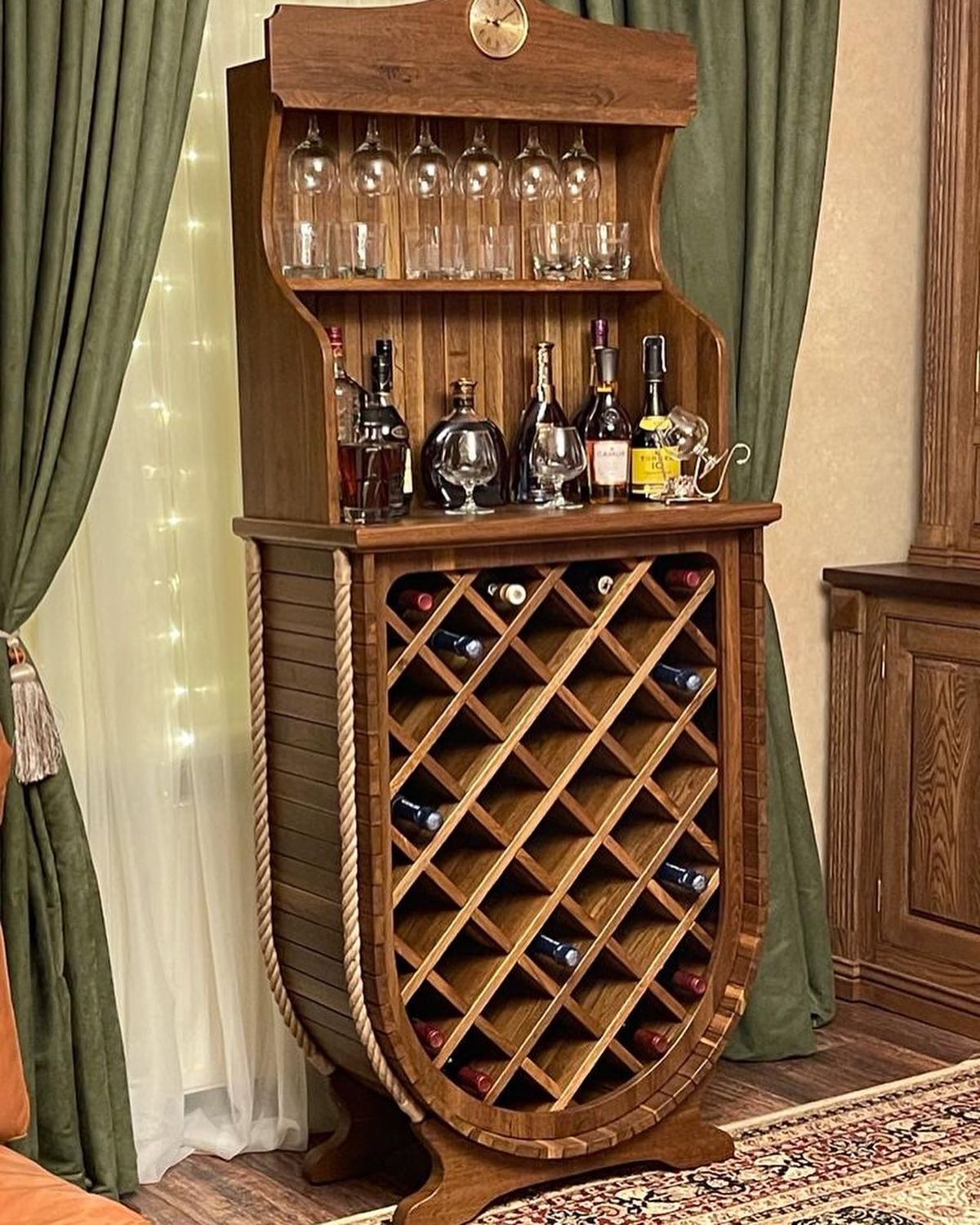 Деревянный винный шкаф Cold Vine CWB1 (Modern)