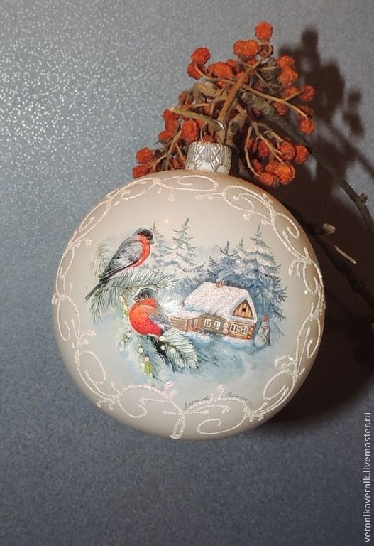 Птицы Новогодние Игрушки Птицы Новогодние Игрушки