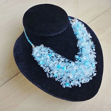Украшения ручной работы. Ярмарка Мастеров - ручная работа Воздушное колье. Handmade.