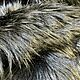 Artificial Llama Fur HD black 50h85 cm, Fur, Moscow,  Фото №1