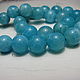Order blue chalcedony 10 mm. Elena (luxury-fittings). Livemaster. . Minerals Фото №3