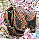 Order Handmade bag 'Japanese dragon' - red. schwanzchen. Livemaster. . Classic Bag Фото №3