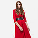Dress of costume fabric, with pockets Ksenia Knyazeva. Dresses. Super Fabrics. Online shopping on My Livemaster.  Фото №2