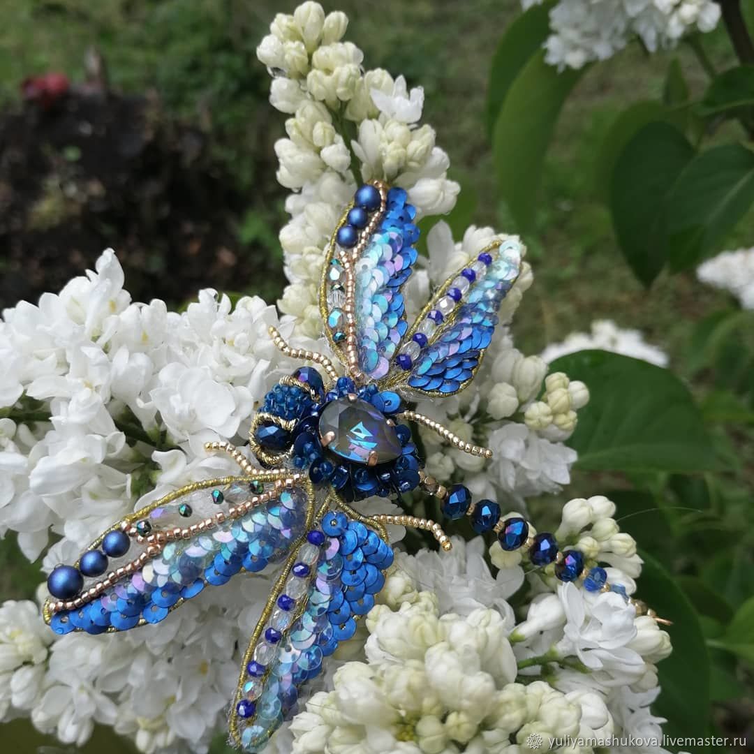 brooch Dragonfly, Brooches, Kaliningrad,  Фото №1